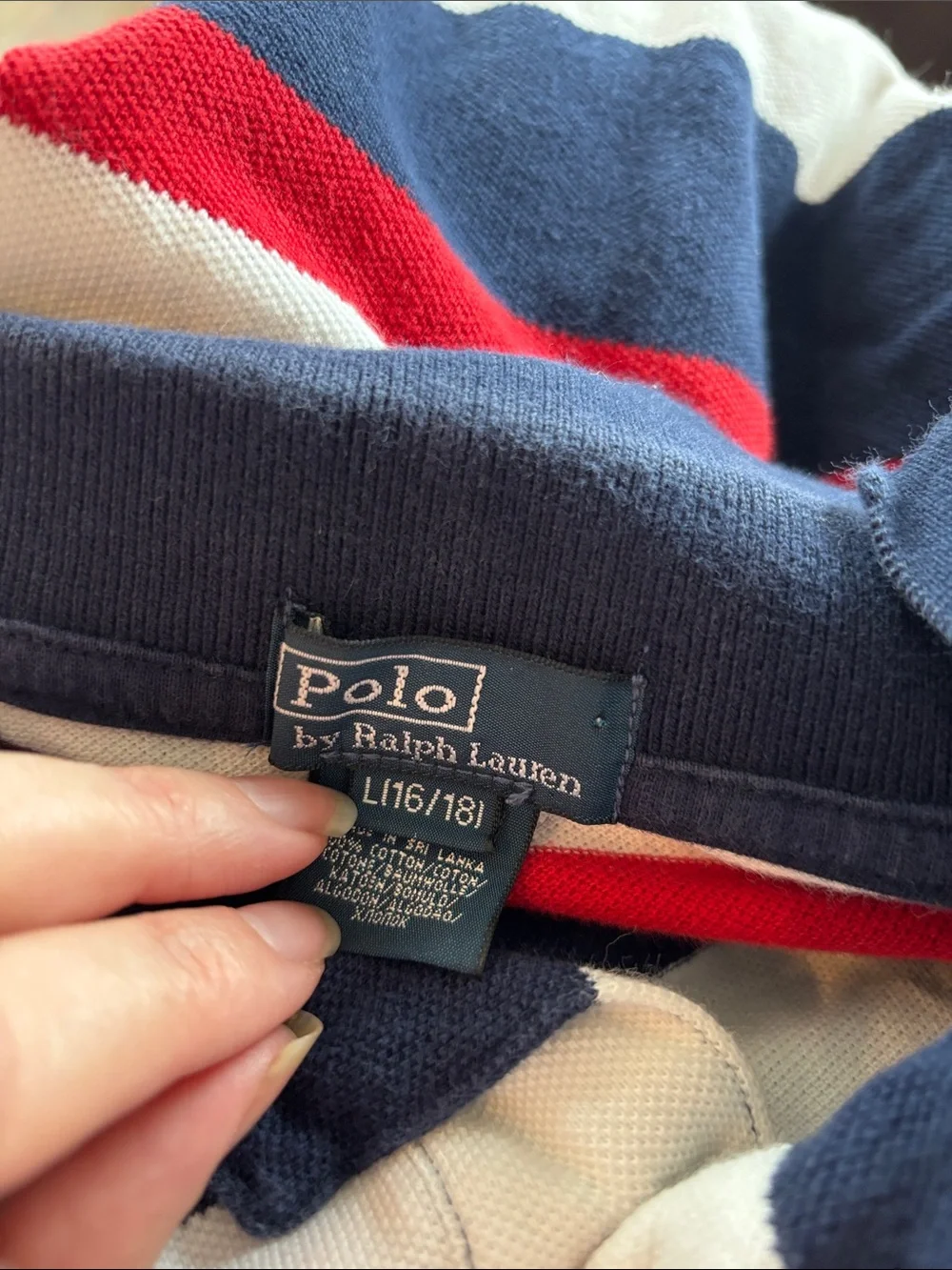 Ralph Lauren Polo shirt L 16-18